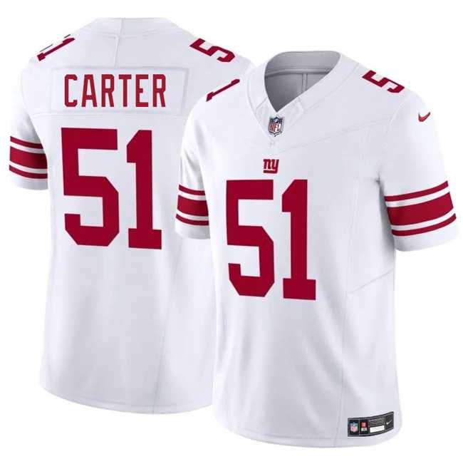 Men & Women & Youth New York Giants #51 Abdul Carter White 2025 Draft F.U.S.E. Vapor Untouchable Limited Stitched Jersey->new york jets->NFL Jersey